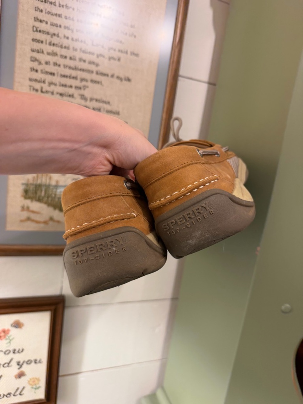 Sperry Top-Sider Men’s Leather Boat Shoes Size 11.5 - Picture 5 of 7